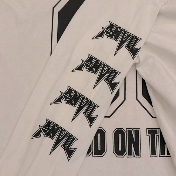 SIGNED Anvil Blood On The Ice Long Sleeve Shirt - Picture 5 of 6
